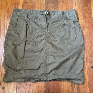 Olive Green Women's Skirt